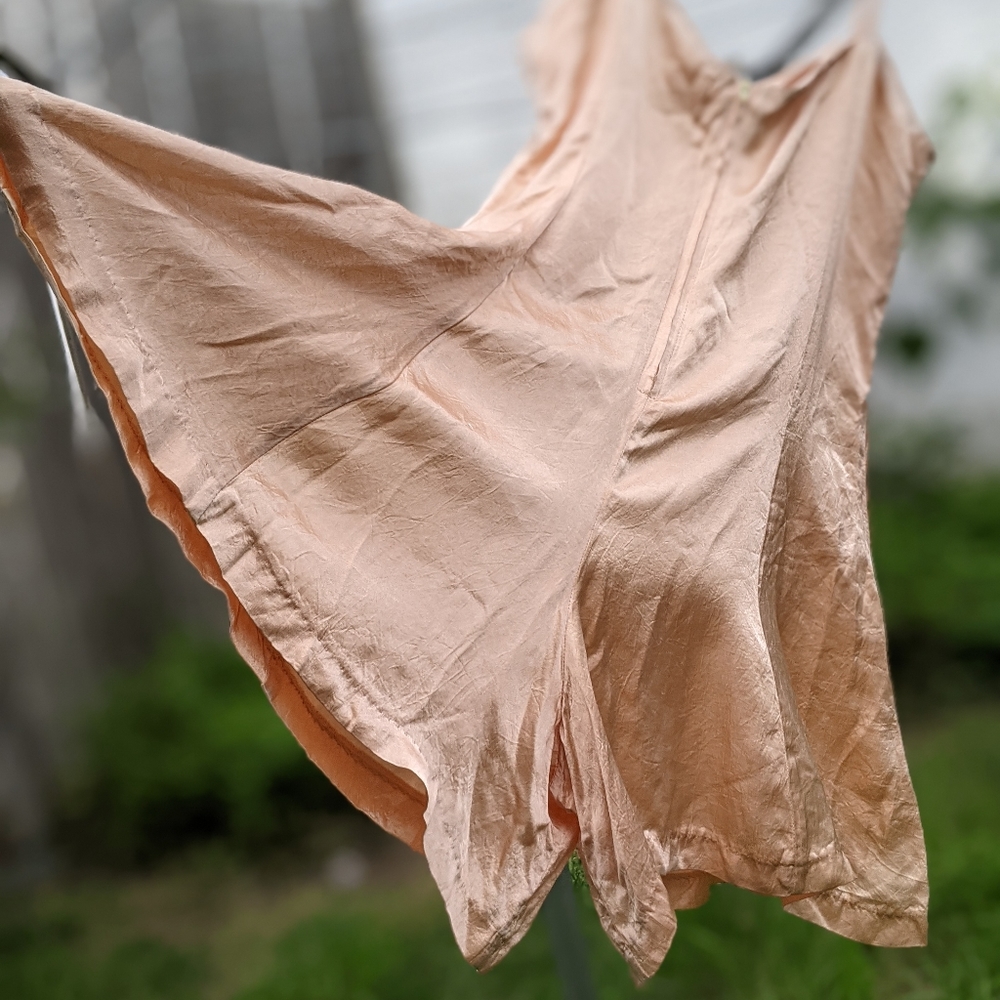 Vintage silky culotte slip